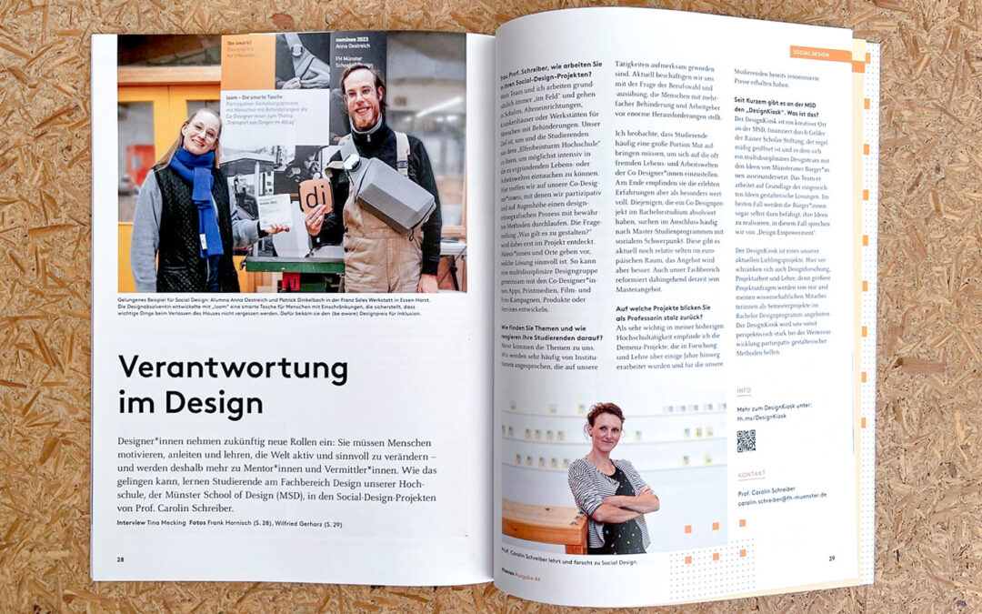 FHokus / Interview mit Prof. Carolin Schreiber