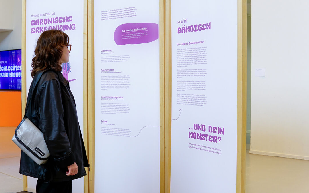 „Mein Monster und ich“  / Ein Rückblick auf die Ausstellung zu Gleichstellung und Diversität